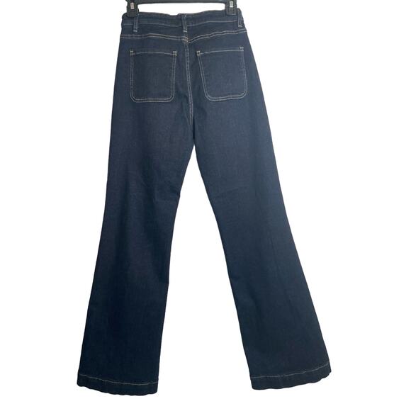 Chelsea and Violet Flare Jeans Women’s Size 26 Dark Wash Denim, Casual, Work - Picture 3 of 5